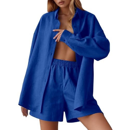 Ropa deportiva y traje de ocio corto de muselina para evitar el calor con total elegancia
