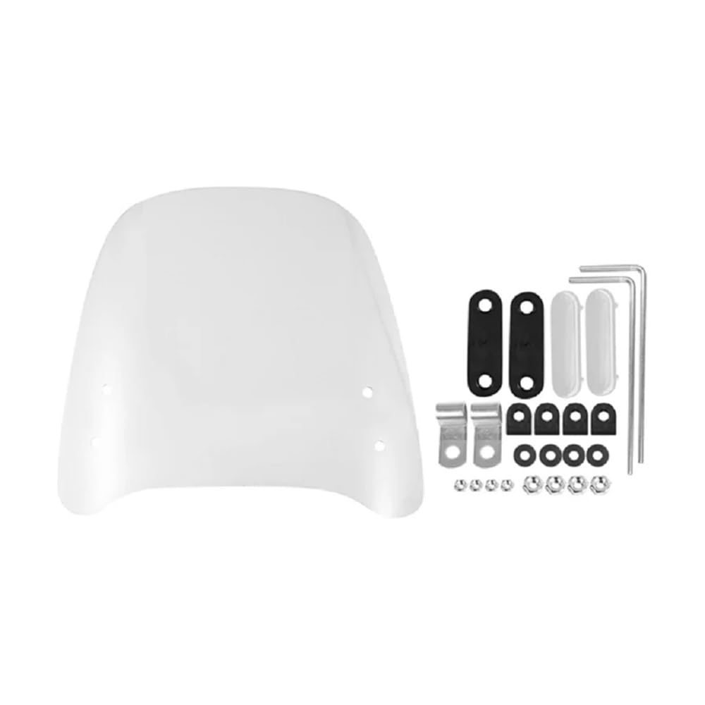 Parabrezza Deflettore Moto Deflettore Per Freddo Per Moto, Spessore 3 Mm, Parabrezza Per Scooter, Piastra Trasparente In PC