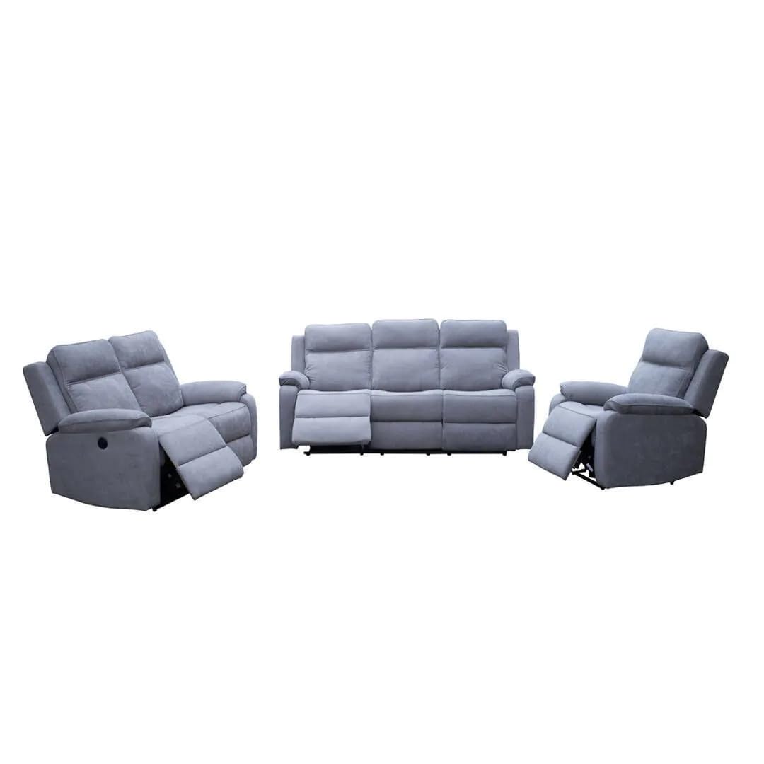 Shiito | Sillón Relax Eléctrico | Descanso y Comodidad garantizados | Modelo Bahamas - Gris | 102 x 95 x 92 cm
