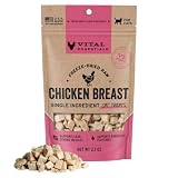 Vital Essentials Freeze Dried Cat Treats, Chicken Breast, 2.1 oz Bag