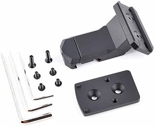 45 Degree Offset Mount for T1 T2 H1 H2 M5 and RMR Style Dot Sights - Armorwerx