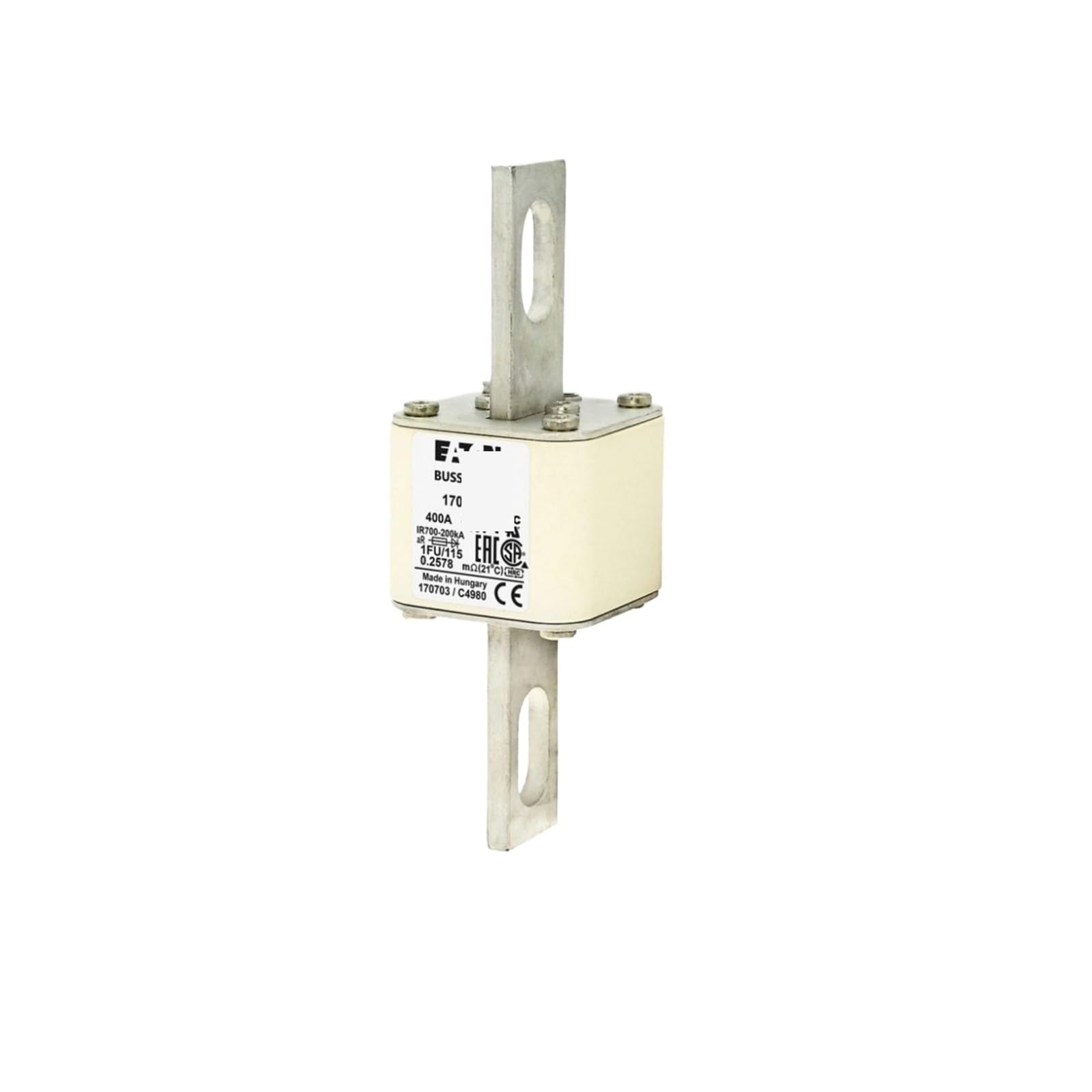 Fusible 170M4762 contre les surcharges pour éviter les pannes d'usine