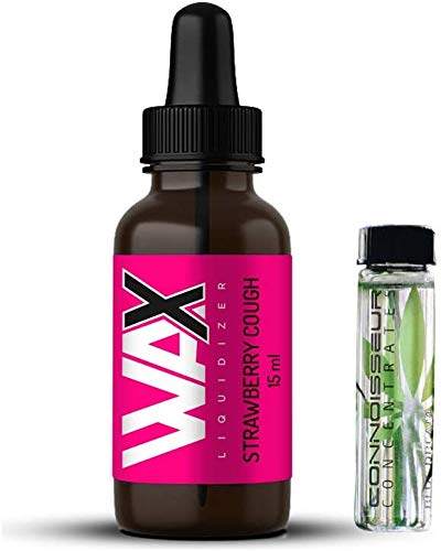 Wax Liquidizer Premium Vape Juice Strawberry 15ml und Terpene 1ml | nikotinfrei | von Colorado | FDA zugelassen…