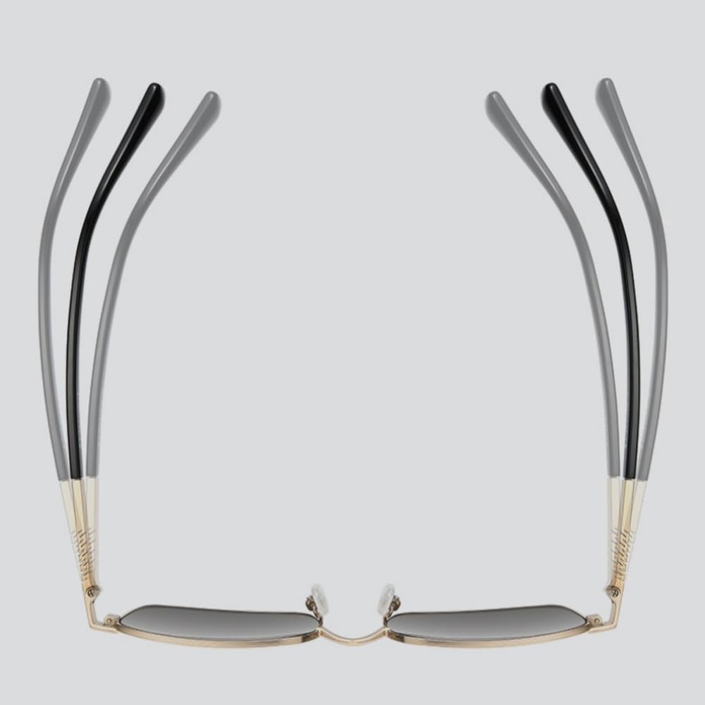 Gafas de conducción retro antirreflectantes con montura de titanio para hombre, protección UV400.