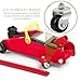 HOMSFOU 2pcs Jack Front Wheel Car Gadgets Car Jack Accessories 2 Ton Floor Wheel Trolley Floor Replacement s Trailer Steel Heavy