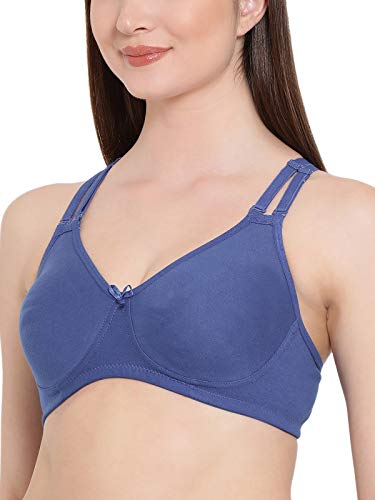 Image of Clovia Women's Cotton Rich Non-Padded Non-Wired Multiway T-Shirt Bra
