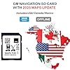 Premium 2025 Navigation SD Card Update, Latest Map for 2019-2023 GM Vehicles with Buick, Cadillac, Chevrolet, GMC, USA/CAN/MEX, Part 8571 3512 (10 Year Warranty)