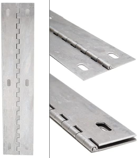 Boat Piano Hinge | 16 Gauge 3 1/8 x 16 Inch Aluminum