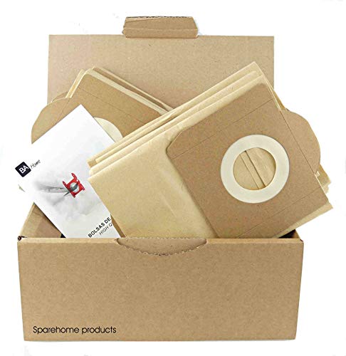 BAHome 5 Bolsas para Aspirador Karcher WD3, MV3, WD3000 hasta WD3999, A2200 hasta A2299, A2500 hasta A2599, A2600 hasta A2699, A2900 hasta A2999, A3100 hasta A3199, SE4001, SE4002
