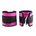 LIOOBO 2 Piezas Tobilleras Deportivas para Cable Máquinas para Entrenamiento de Piernas y Glúteos en Polea (Rosa)