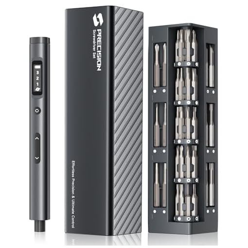 3.7V Mini Electric Screwdriver Set, 57-in-1 Magnetic Bits Precision Screwdriver Set, Cordless Screwdriver with LED Light,