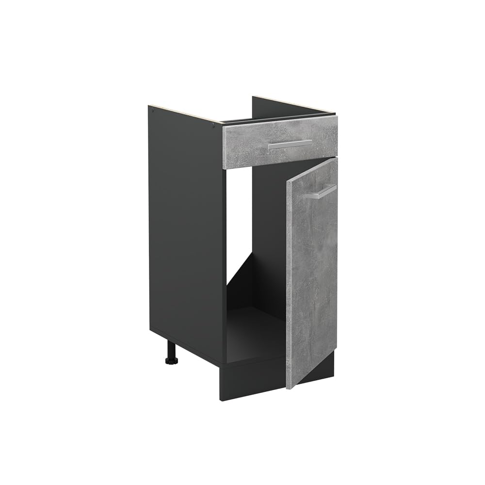 Vicco Szafki kuchenne "R-Line", Beton/Antracyt 40 cm