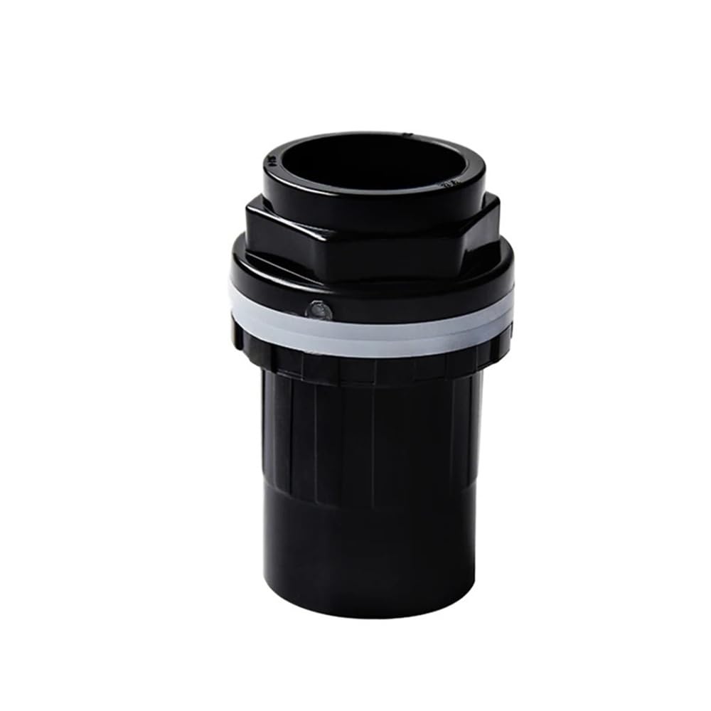 Mogahin Black Water Tube Elbow Water Overflow Bottom Joint, 20~50Mm Garden Home Inlet Outlet Joints Straight Drainage Connector 1Pc(,32Mm)