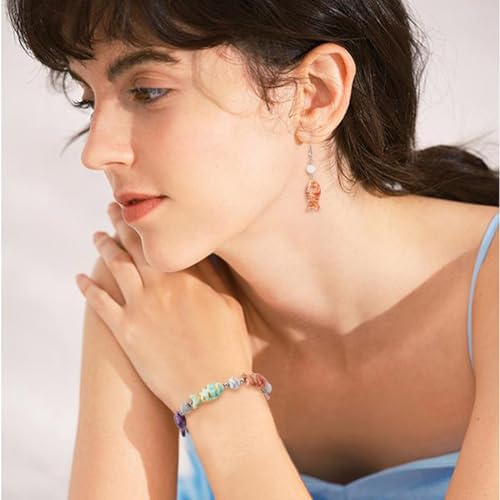Perles poisson turquoise pour création de bijoux et décoration de plage - 5