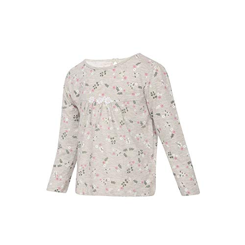 Image of Karrot by Shoppers Stop Girls Round Neck Floral Print Tee (205646221-P)