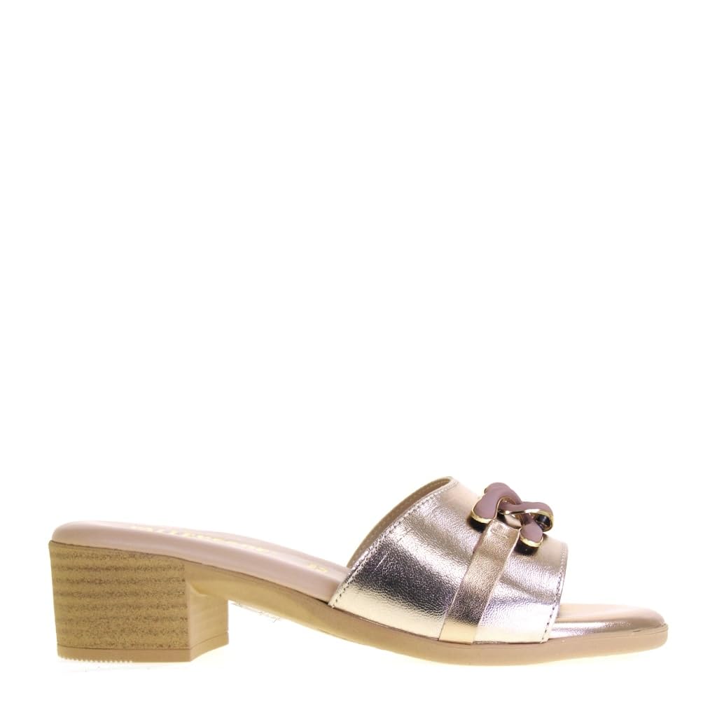 Valleverde Sandali Donna 63010 Pelle Crema o Rame