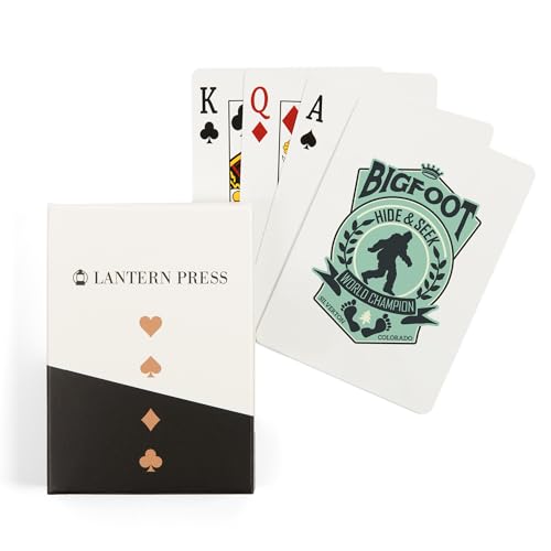 Baraja de cartas Poker size, 52 piezas, Lantern Press