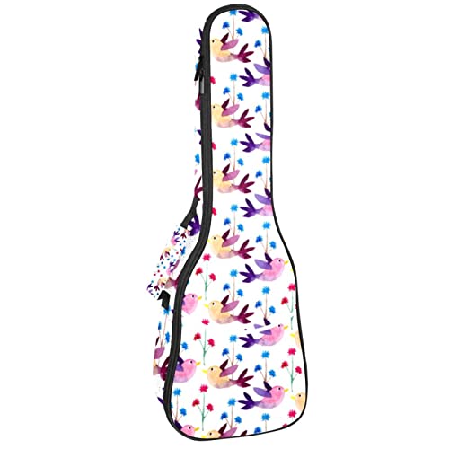 Sac à dos robuste ukulélé concert housse de protection rembourrée 10 mm soprano