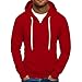 Men'S Fashion Hoodies & Sweatshirts,Full Zip White Sweatshirt Men Oversized Fleece Blue Hoodie Zip Up Heavyweight Hooded Fall Western Pullover With Pockets Drawstring Long Sleeve Winter Jackets
