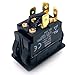HY60D Rocker Switch RET-EXT 4-Pin 20A 125V (ON-Off-ON) - Compatible with KEDU HY60D & E195428 - for Marine, Automotive, Industrial Equipment