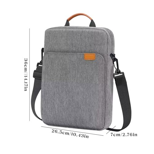 Funda protectora para tableta acolchada e impermeable con compartimento multifuncional 4