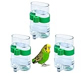 【Amplia gama de aplicaciones】 Combinación perfecta de suministro de agua para pequeños animales, ratas, hámsteres, ardillas, periquitos, chinchillas, canarios, cacatúas, pinzones y otras aves de tamaño similar así como pequeños animales peludos.