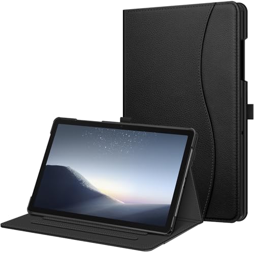 Fintie Case for Samsung Galaxy Tab A9 Plus/A9+ 5G 11 Inch 2023 Model (SM-X210/X216/X218), Multi-Angle Viewing Smart Stand Back Cover with Pocket Auto Wake/Sleep, Black
