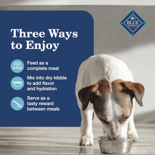 Blue Buffalo Homestyle Recipe Chicken Senior Wet Dog Food, 12.5 oz, 12 ct
