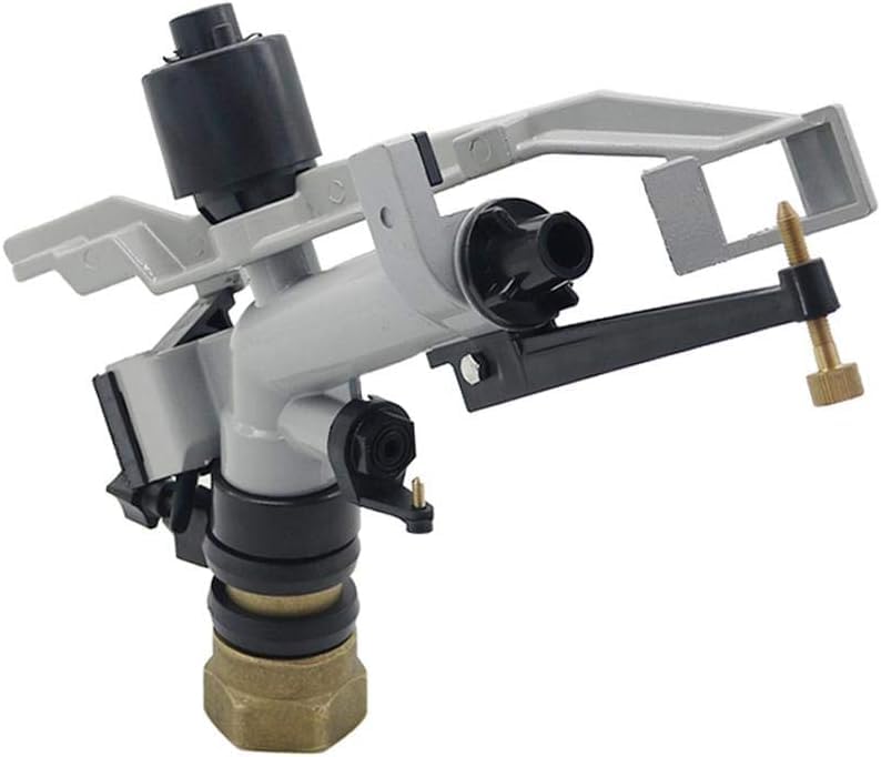 1.25 Inch Female Thread Long Shot Rage Sprinklers Gun Garden Farm Agriculture Irrigation Rain Gun Watering Nozzles 1 Pc