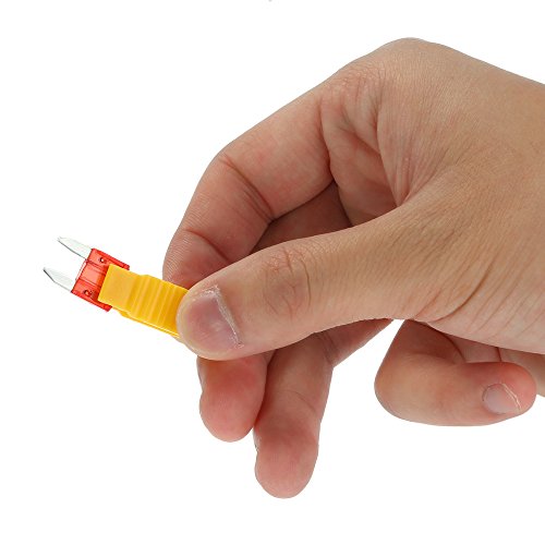 Yorten 120pcs sortimento mini fusível 5A 7.5A 10A 15A 20A 25A 30A Amp Zinco auto lâmina tipo fusível