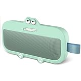 Silicone Case for Bose SoundLink Flex Portable Bluetooth Speaker (2nd Gen), Soft Protective Sleeve Against Scratch and Drop with Precise Cutout(Green)