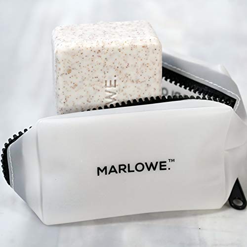 Marlowe. PVC Travel Soap Holder | Portable Bar Soap Case | Zipper Container, White - Image 6