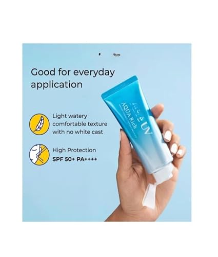 Biore UV Aqua Rich Watery Essence back label