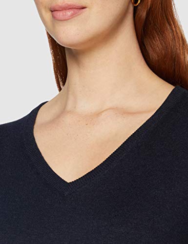 FIND Cotton V, Felpa Donna, Blu (Navy B8895)