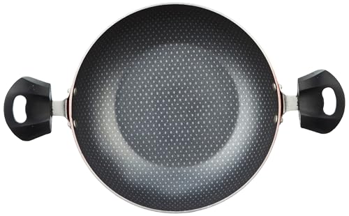 Image of Crystal Polka Series Non Stick Kadai with Induction Base - 240 Mm