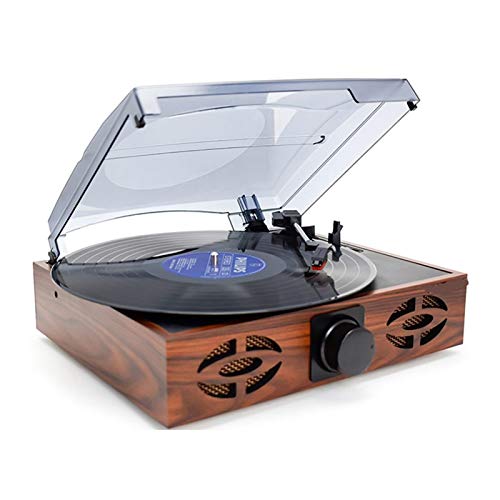 BGAZA Pasado de Moda clásico Moderno Simulación del gramófono del hogar del Disco de Vinilo Jugador Actualizado Versión
