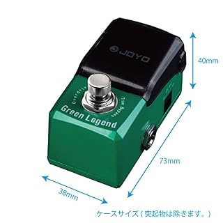 JOYO JF-319 Green Legend Vintage Tube Overdrive Pédale d'effets pour guitare Ironman Mini Series – Image 5