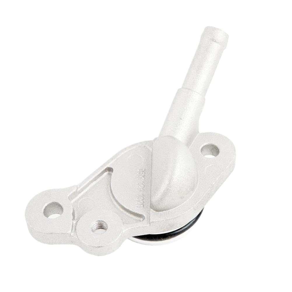 Aluminum Thermostat Housing Coolant Flange 06K121132 Compatible With EA888 GEN3 A3 A4 A5 Q5 A6 A7 MK7 B8 Beetle (Car) (Car) (Car)(Aluminum 1PCS)