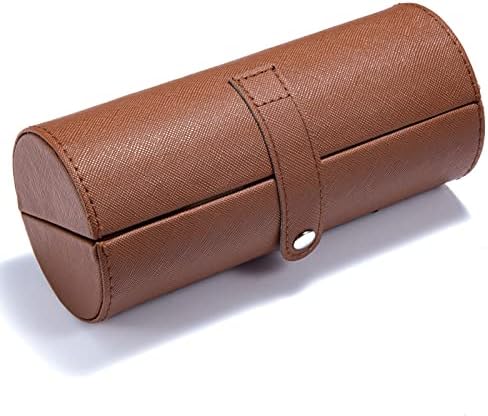 YUET Shoe Polish Kit Cleaning Shine Care Barrel Set For Brown Black Leather With Brush Travel Case Luxury Premium Soft Horsehair Bristle Dauber, Wooden Applicator, Shoehorn, Cloth 7 Piece