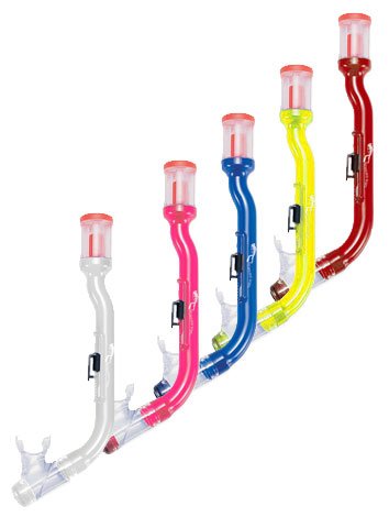 Joe's Squidz DRY Snorkel for Kids (age 2-10) - Kid's Snorkel