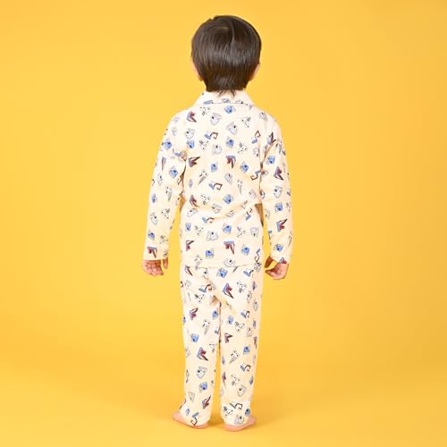 Image of Jam & Sugar Boys Cotton Printed Night Suit Set