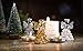 6pcs Glass Angel Ornaments Spun Angels Christmas Tree Ornaments 2.1