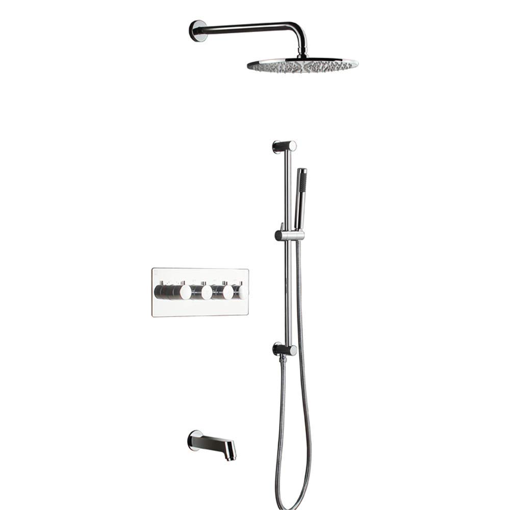 Système de douche à effet pluie combiné mural pour créer un espace bien-être