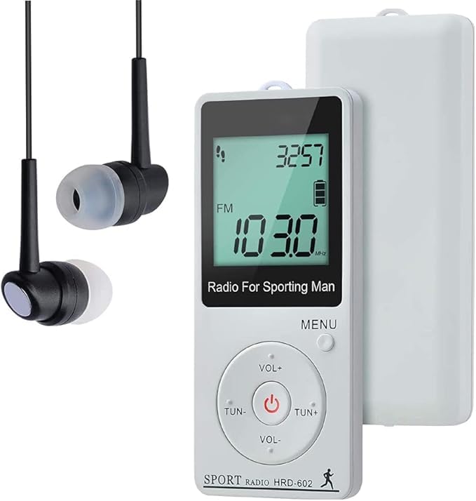 Podomètre Sportline Go Walking GW3398SL Avec Radio FM - Neuf Scellé Compteur De Pas Numérique Marche Course