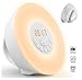 Produktbild MFFACAI Wecker Wecker Upgrade, 7-Farben-Nacht Wake-Licht FM-Radio LED-Anzeige Touch-Control-Elektronik-Alarm [Verzögerungsmodus und 6 natürliche Klang] und Sonnenaufgang Simulator Mo