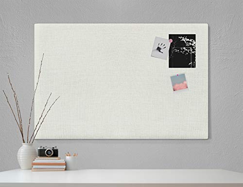 Pro-Graphx Fabric Bulletin Board Pinboard, 24 By 36 Inches, Stone #TOP1