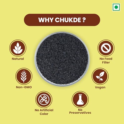 Image of Chukde Black Sesame Seeds (Kala Til) 100gms