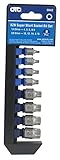 OTC 5942 8-Piece XZN 'Super Short' Socket Bit Set