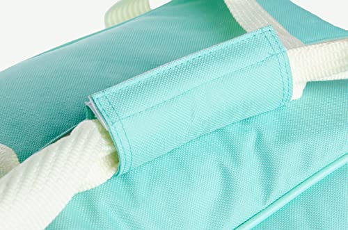 Singer | Machine Carrying Case, Teal Color, Spacious Case Fits Most Standard Sewing Machines And Sergers, Fully-Padded Interior, Durable Canvas Exterior, Easy Zip, Large Front Pocket, Easy Transport #TOP3
