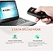 Tera Mini 1D 2D QR Wireless Barcode Scanner, Waterproof Shockproof Pocket Scanner, 3-in-1 BT & USB Wired & 2.4G Bar Code Reader Portable Image Scanner Work with iOS, Windows, Android 1100D